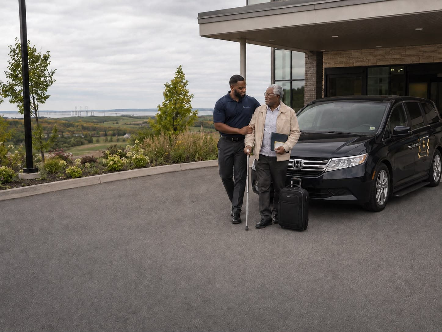 Accessible appointment transportation by Charlottetown Taxi